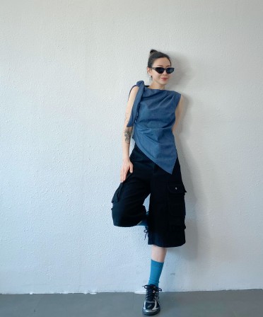 Black Worker Shorts #250414